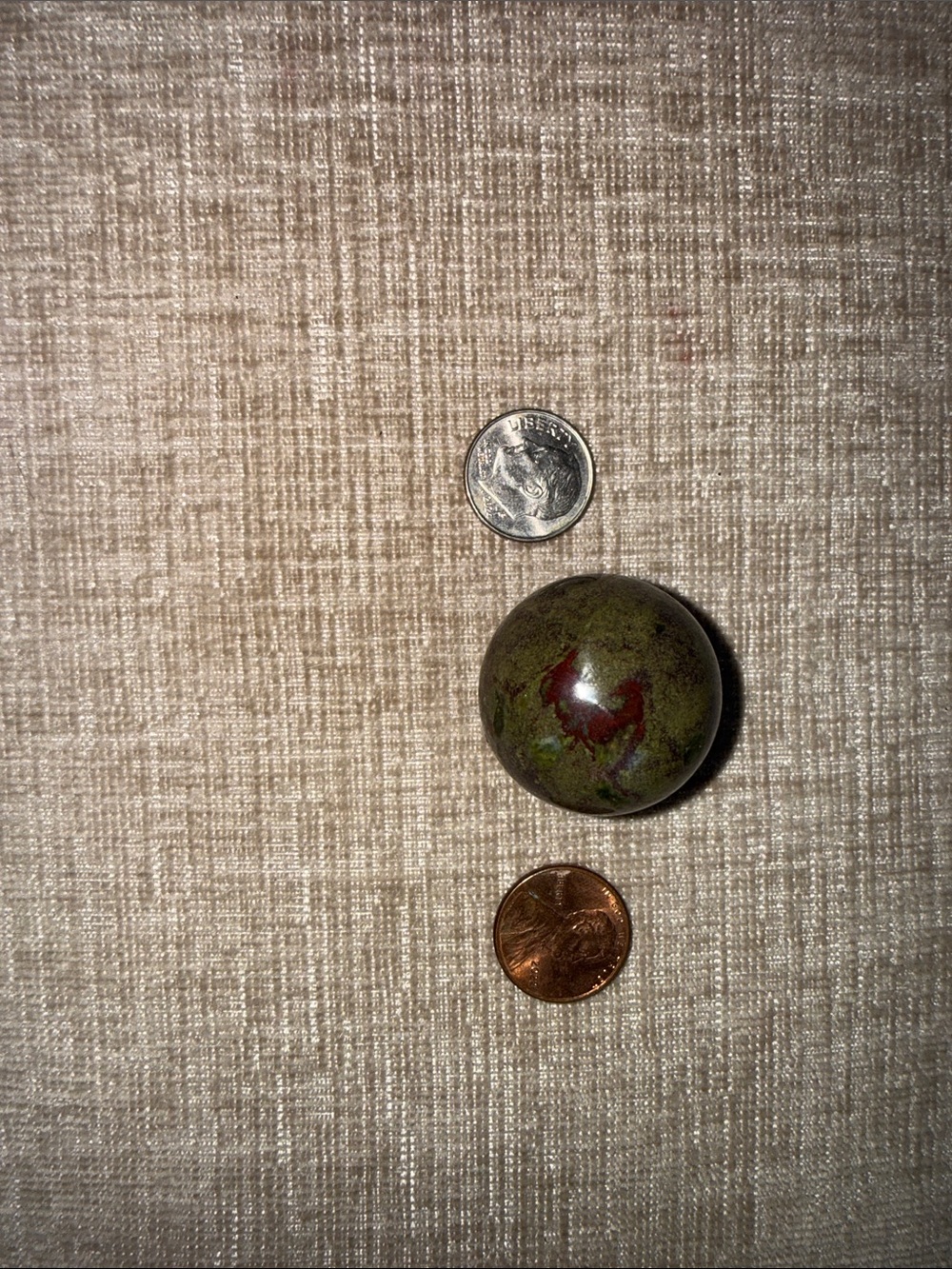 Dragon stone Sphere carved